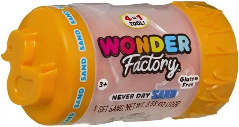 Wonder Factory Never Dry Sand Singles - Orange - tantis.pl