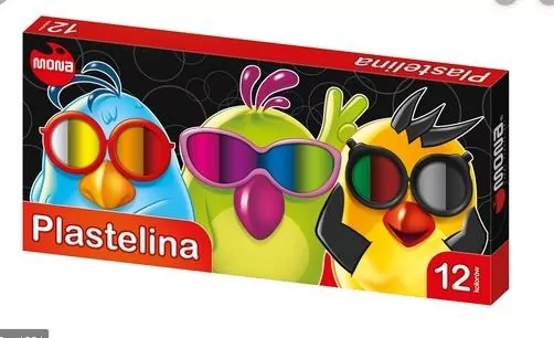 Plastelina 12 kolorów. Mona - tantis.pl