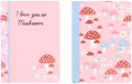 Zeszyt Pink Mushrooms. A4/48k. kratka. 5 sztuk - tantis.pl