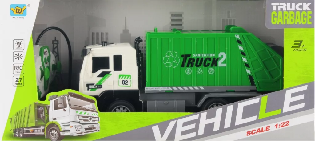Auto ciężarowe. Śmieciarka - tantis.pl