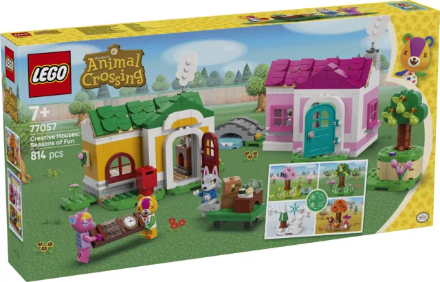 LEGO® Animal Crossing. Kreatywne domy: Pory zabawy 77057 - tantis.pl