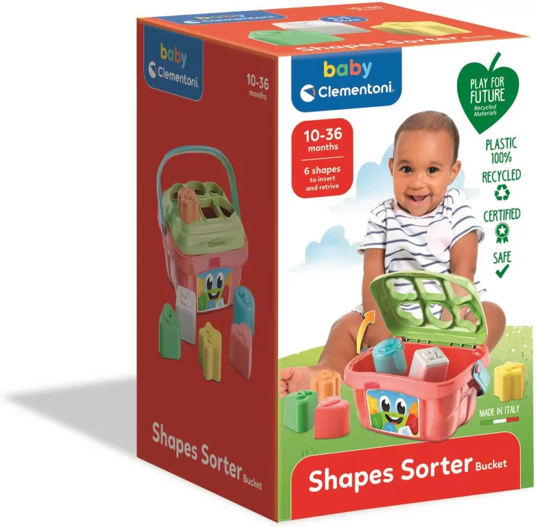 Clementoni. Koszyk kształtów i kolorów - tantis.pl