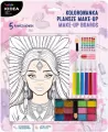Kolorowanka plansze make-up KIDEA - tantis.pl