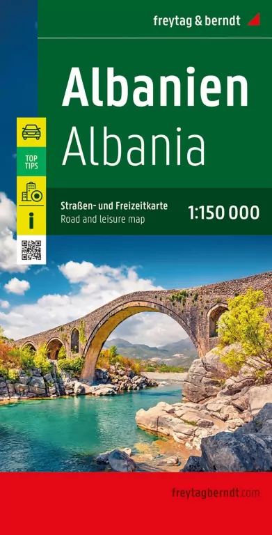 Mapa Albania 1:150 000 - tantis.pl