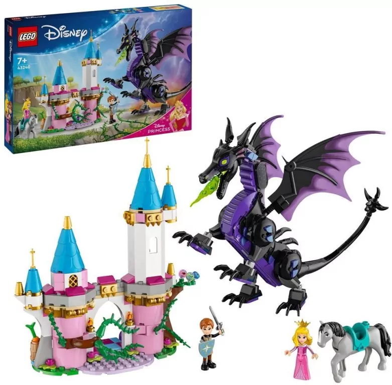 LEGO® Disney. Princess Diabolina jako smok. 43240 - tantis.pl