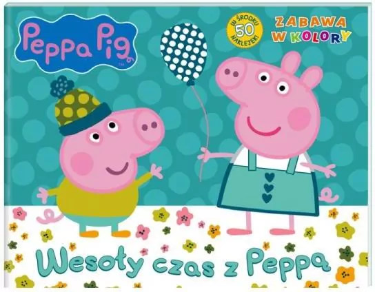 Peppa Pig. Zabawa w kolory cz. 5 Wesoły czas z Peppą - tantis.pl