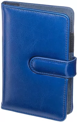 Notes A6 magnetyczny kratka niebieski N45B-60