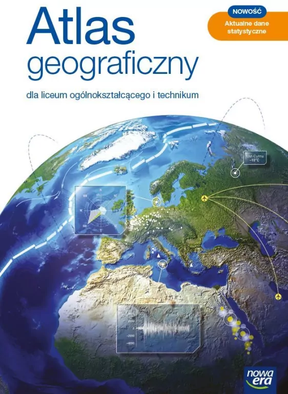 Atlas Geograficzny dla liceum ogólnokształcącego i technikum 2021 - tantis.pl