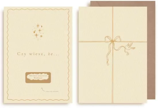 Kartka zdrapka - Zostaniesz Wujkiem