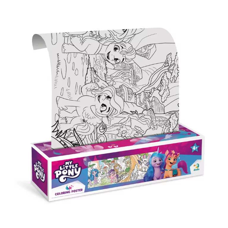 My Little Pony. Kolorowanka w rolce - tantis.pl