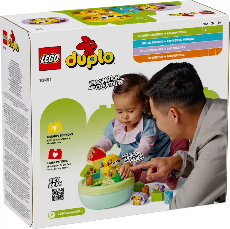 LEGO® Duplo. Sorter kształtów: dom szczeniaczków 10441 - tantis.pl