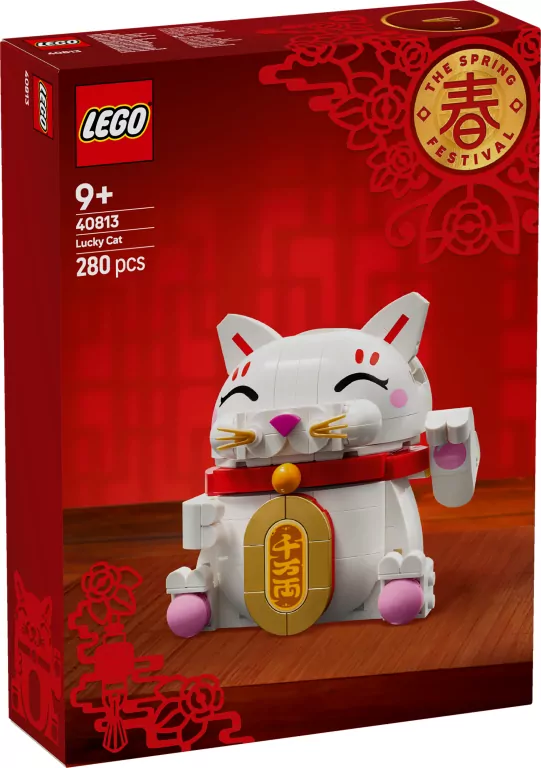 LEGO® Icons. Japoński kot szczęścia 40813 - tantis.pl
