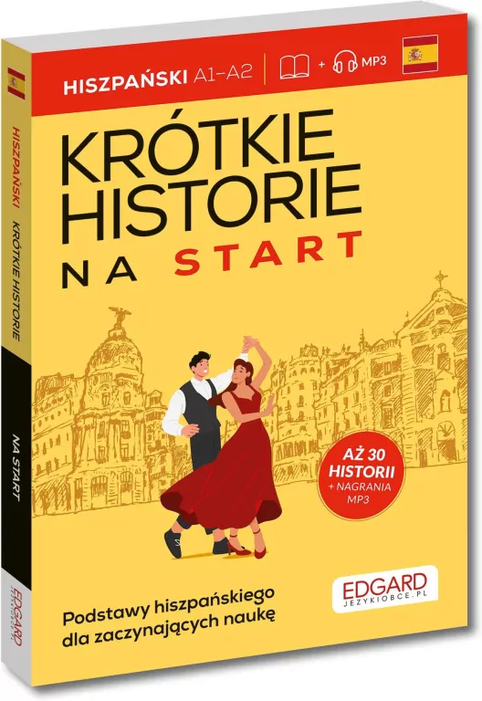 Hiszpański Krótkie historie na start - tantis.pl