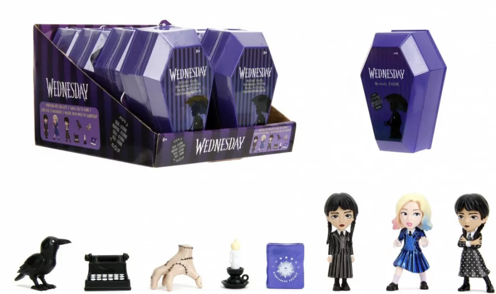Jada Wednesday Figurka Deluxe blindpack mix - tantis.pl