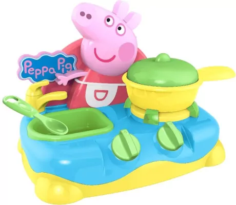 Świnka Peppa. Kuchenka. Zestaw do gotowania
