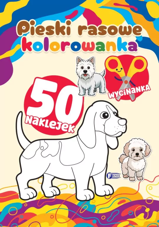 Pieski rasowe. Kolorowanka - tantis.pl