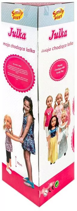 Lalka chodząca 70cm Julka SP83932 - tantis.pl