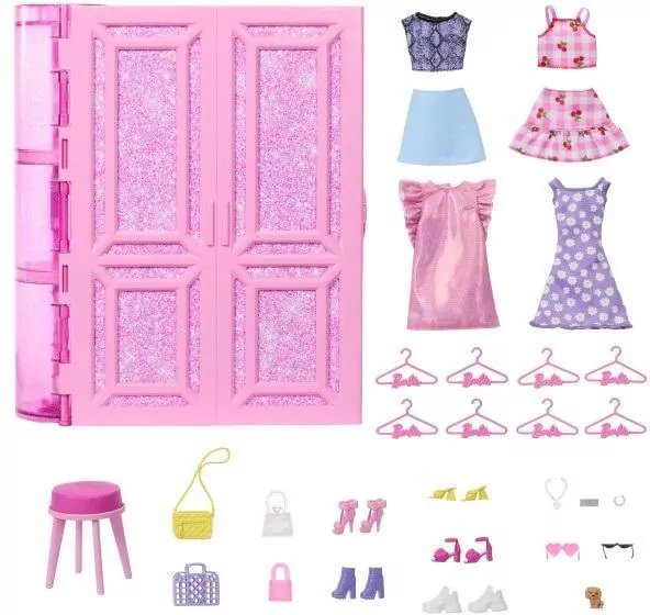 Barbie. Zestaw Szafa Marzeń 3.0 - tantis.pl