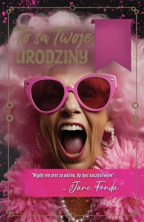Karnet Urodzinowy z wymiennymi cyframi - tantis.pl
