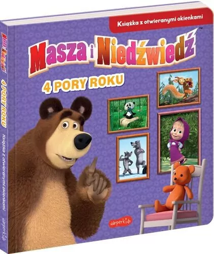 4 pory roku. Masza i Niedźwiedź - tantis.pl