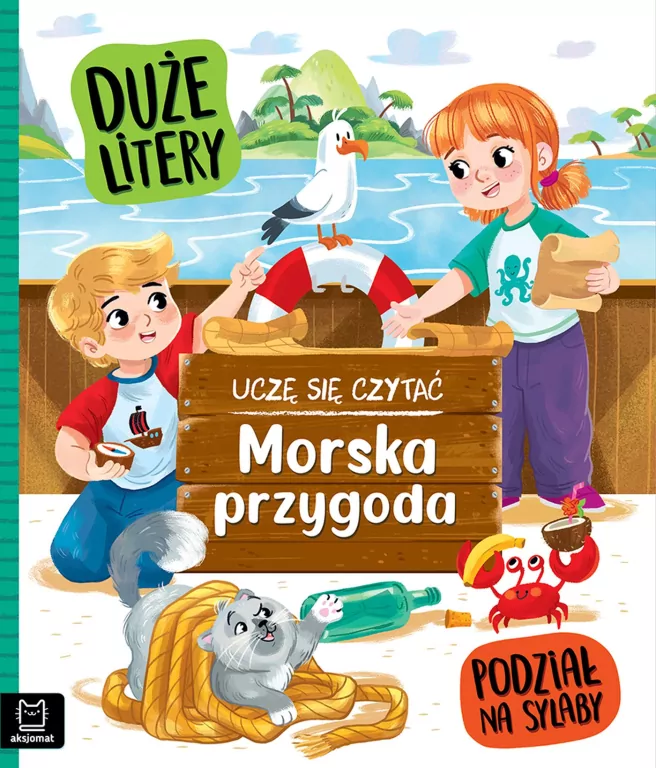 Uczę się czytać. Podział na sylaby. Morska... - tantis.pl