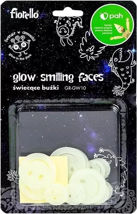 Ozdoby fluorescencyjne Buźki mix - tantis.pl