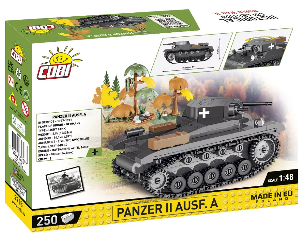 Czołg Panzer II Ausf. A Historical Collection WWII - tantis.pl