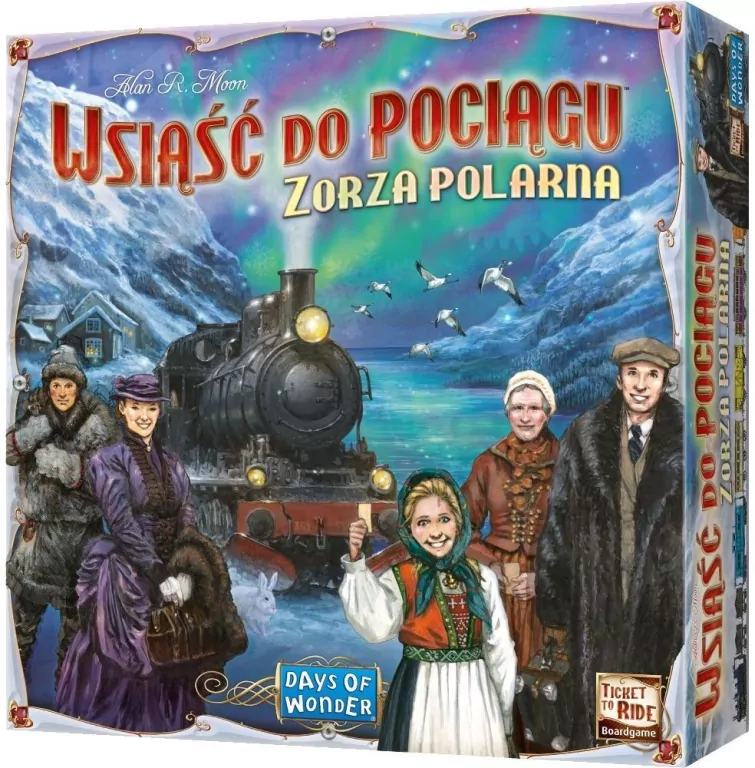 Wsiąść do Pociągu: Zorza polarna REBEL - tantis.pl