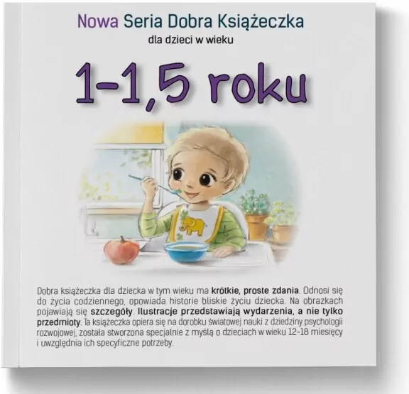 Nowa Seria Dobra Książeczka. 1-1,5 roku - tantis.pl