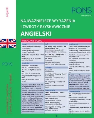 Błyskawicznie zwroty i wyrażenia angielskie A1-A2 - tantis.pl