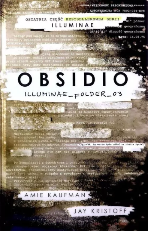Obsidio. Illuminae_Folder_03 - tantis.pl