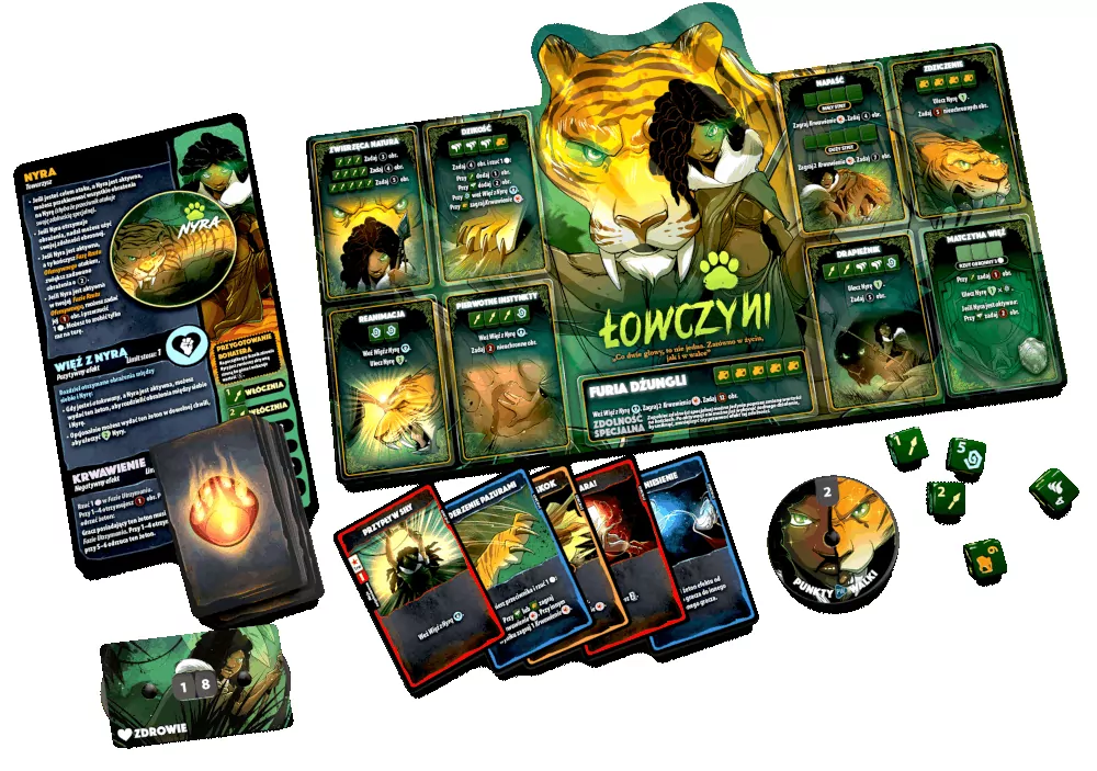 Dice Throne 2. Starcie 2. Taktyk vs Łowczyni - tantis.pl