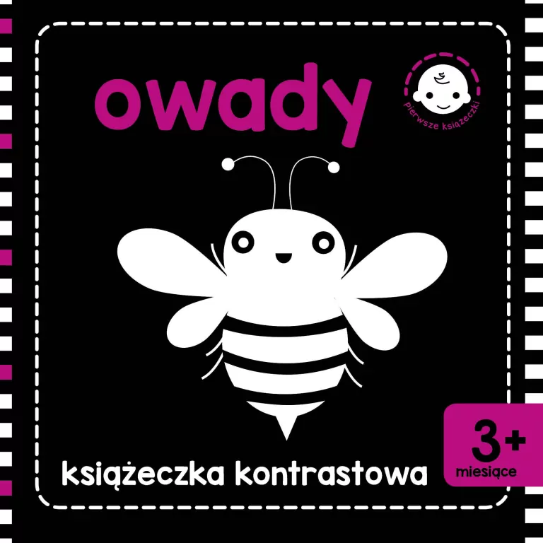 Owady. Książeczka kontrastowa - tantis.pl