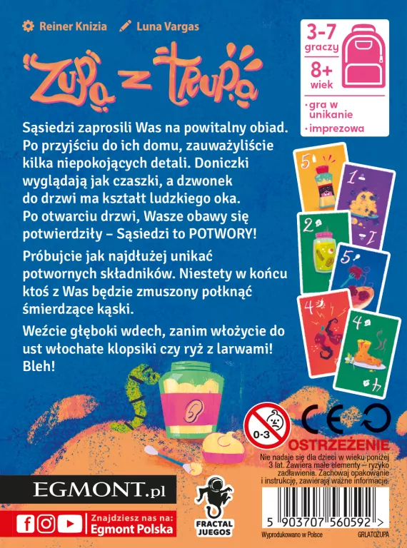 Zupa z Trupa. Gry do plecaka - tantis.pl