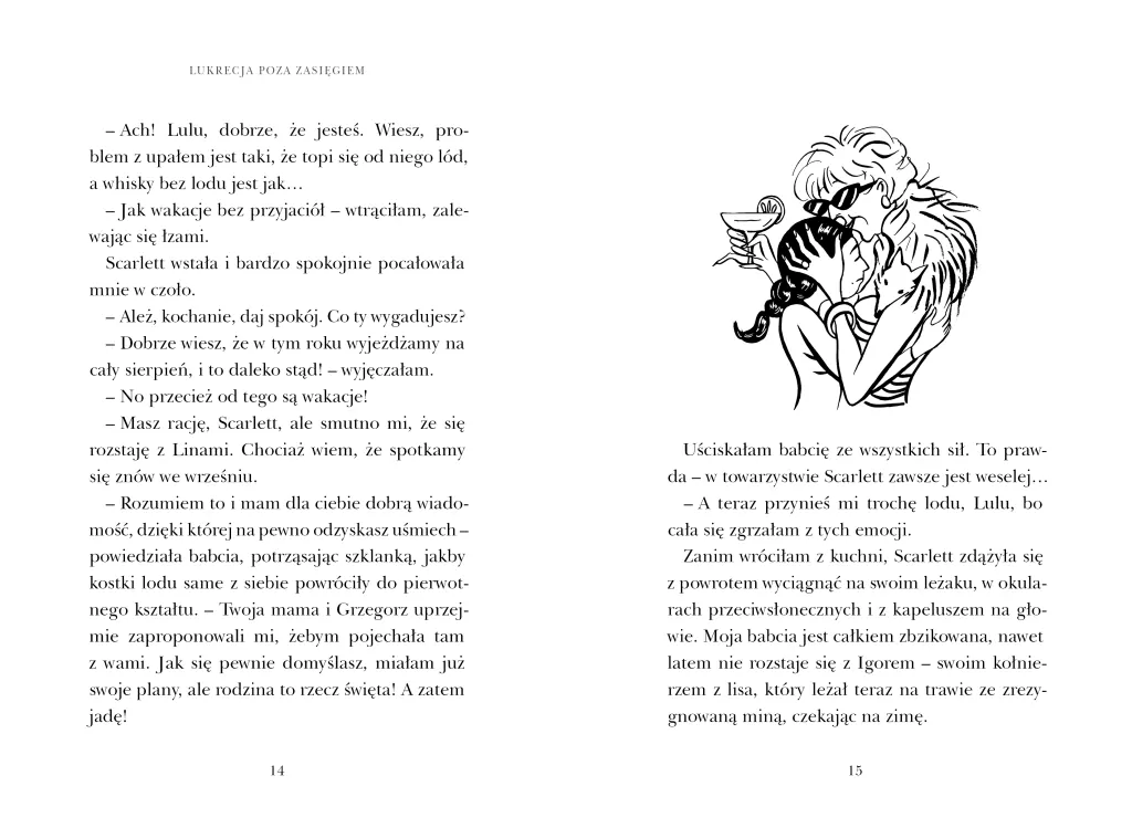 Lukrecja poza zasięgiem. Lukrecja. Tom 6 - tantis.pl