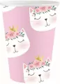 Kubeczki papierowe Kotek 250 ml - tantis.pl