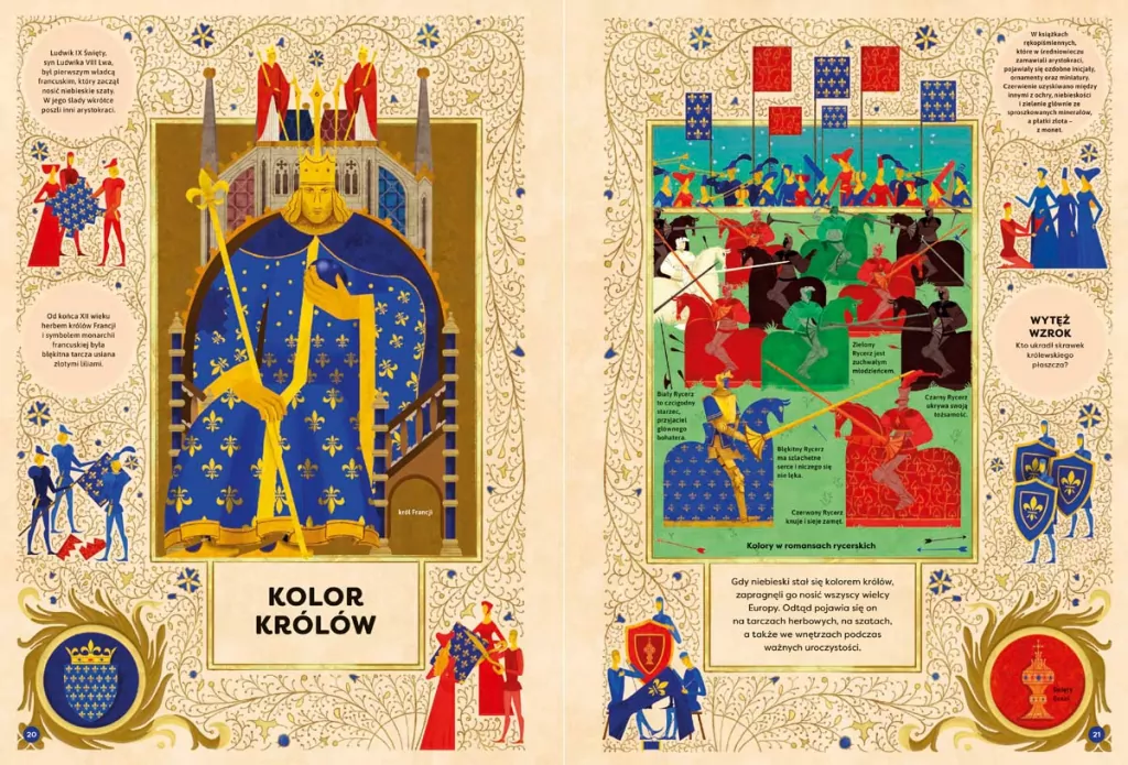 Niebieski. Ilustrowana historia koloru - tantis.pl