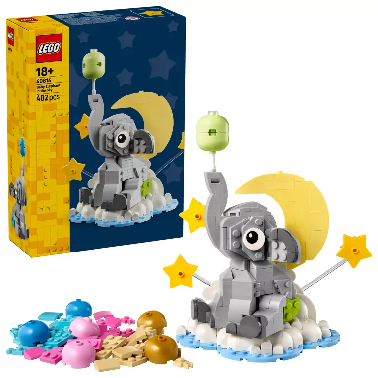 LEGO® Słoniątko na niebie 40814 - tantis.pl