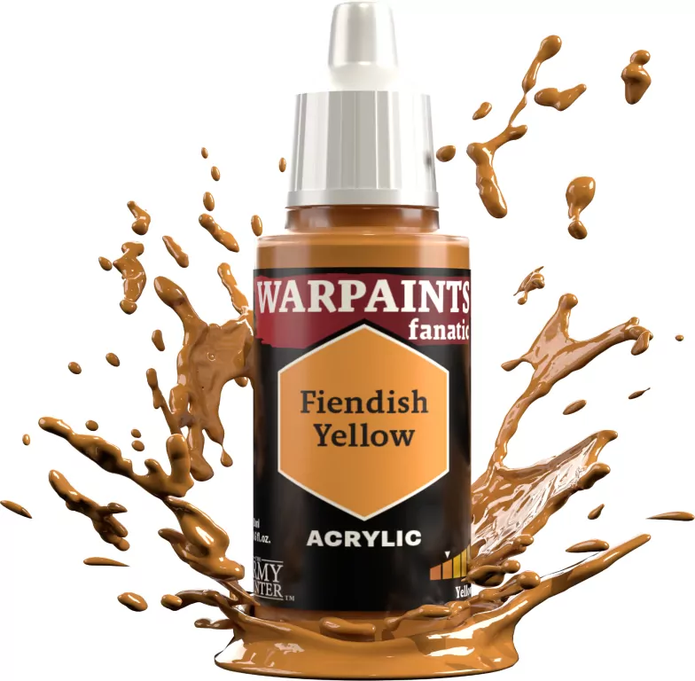 The Army Painter: Warpaints - Fanatic - Fiendish Yellow - tantis.pl
