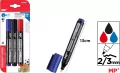 Marker permanentny gruby MP PX30 2/3mm do CD/DVD 3 kolory blister - tantis.pl