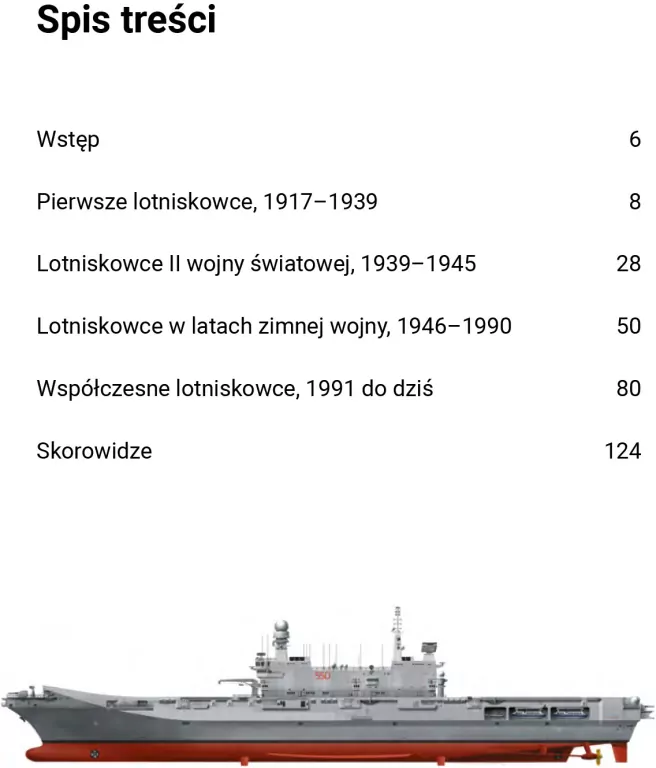 Lotniskowce od 1917 do dzisiaj. Panorama techniki wojskowej. Panorama techniki wojskowej - tantis.pl