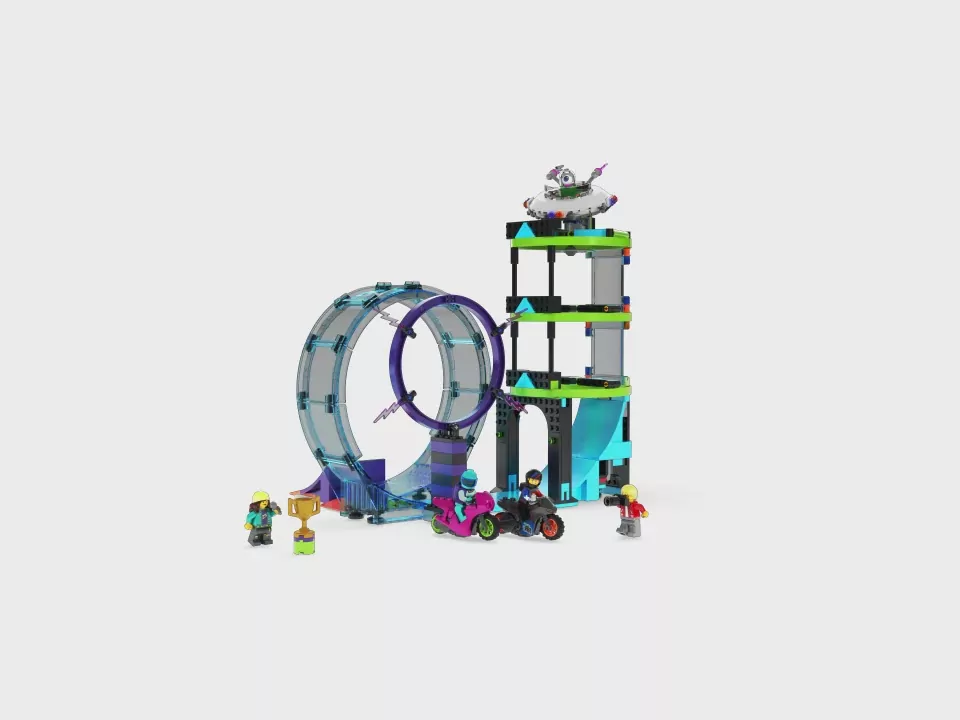 LEGO® City Stunt. Ekstremalne wyzwanie kaskaderskie. 60361 - tantis.pl