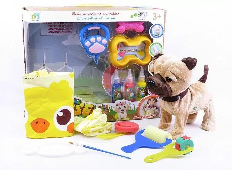 Piesek chodzący + akcesoria - tantis.pl