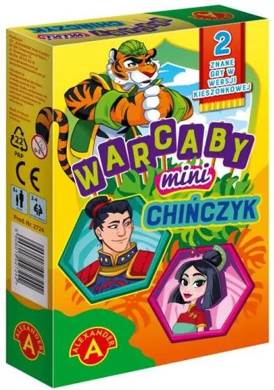 Chińczyk + Warcaby mini - tantis.pl