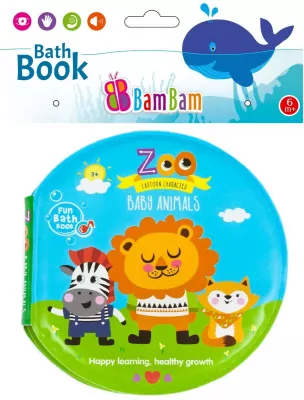 Książeczka do kąpieli. Zoo. BamBam