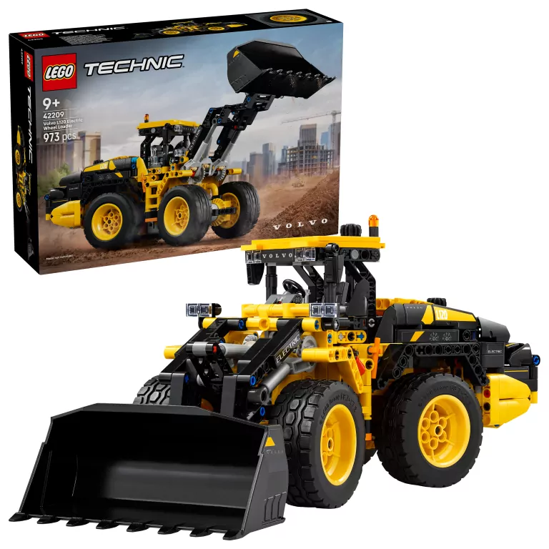 LEGO® Technic. Ładowarka kołowa Volvo L120 Electric 42209 - tantis.pl