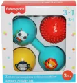Fisher-Price Zestaw sensoryczny z dzwoneczkiem 3w1 CFF0905 - tantis.pl