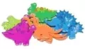 Naklejki z pianki dinozaury, 20 sztuk - tantis.pl