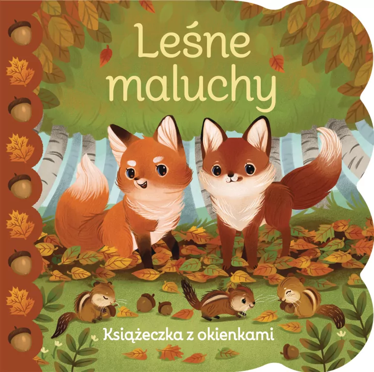 Leśne maluchy. Książeczka z okienkami - tantis.pl