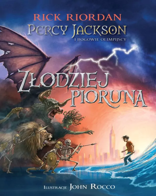 Złodziej pioruna. Percy Jackson i bogowie olimpijscy. Tom 1 - tantis.pl